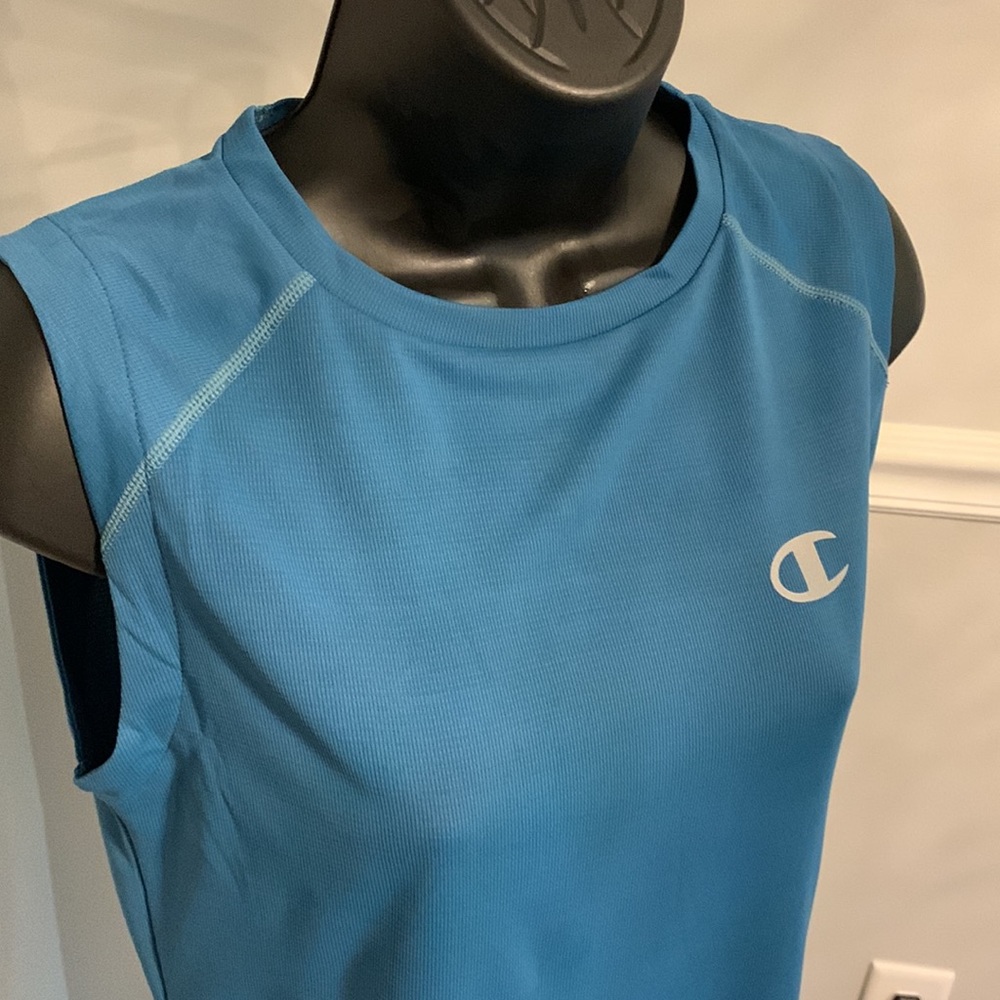 Champion Japan CPFU Teal Blue Muscle Tank Size M NWT